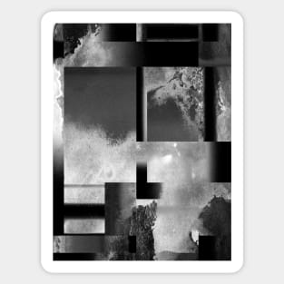 Clouds BW Sticker